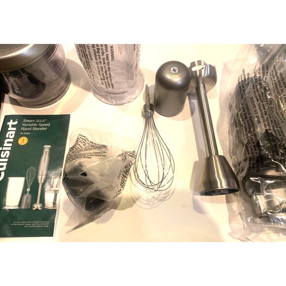 Cuisinart Smart Stick Variable Speed Hand Blender Food Processor HB-400pc - Picture 9 of 10